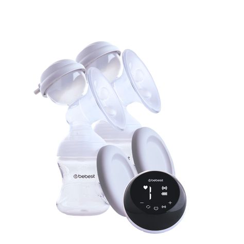 Sacaleche Extractor Leche Materna Eléctrico Doble Bebesit-2