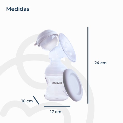 Sacaleche Extractor Leche Materna Eléctrico Doble Bebesit-6