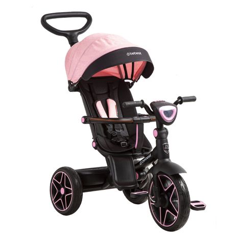 Triciclo Infantil Explorer Rosado Bebesit-0