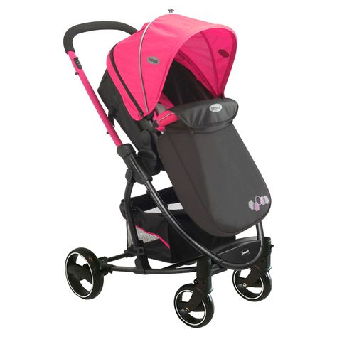 Coche Travel System Alfa Nuevo Rosado-4
