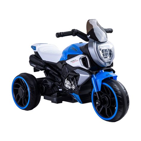Moto 3 Ruedas Trimoto Bolt Azul Bebesit-0