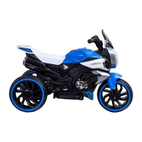 Moto 3 Ruedas Trimoto Bolt Azul Bebesit-1