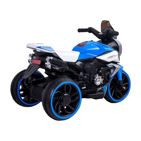 Moto 3 Ruedas Trimoto Bolt Azul Bebesit-2