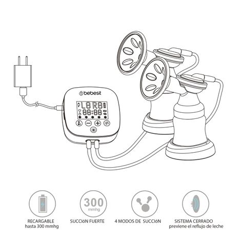 Extractor de Leche Advance 8026 Bebesit-3