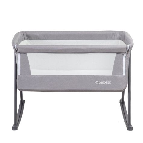 Cuna Colecho Moisés Gris Bebesit-1