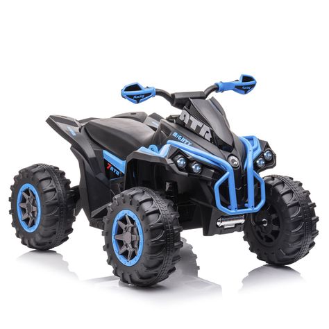 Cuadrimoto a Batería Sport Road Azul Bebesit-0