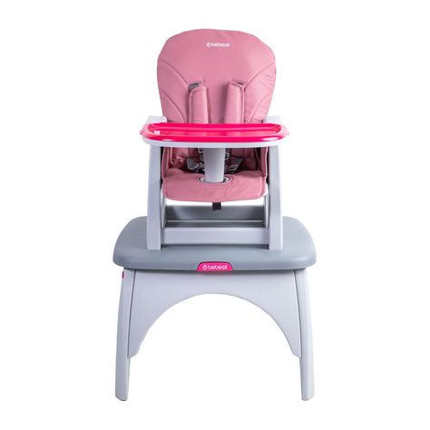 Silla de Comer Escritorio Balancin Eat&Swing Rosa Bebesit-1
