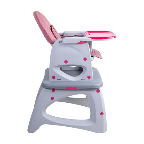Silla de Comer Escritorio Balancin Eat&Swing Rosa Bebesit-3