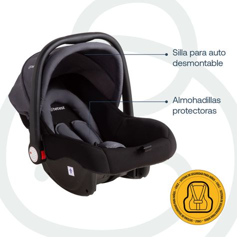 Coche Maleta Compacto Travel System Soho Gris Bebesit-8