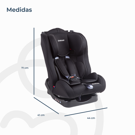 Silla de Auto Bebesit Orbit Negra-7