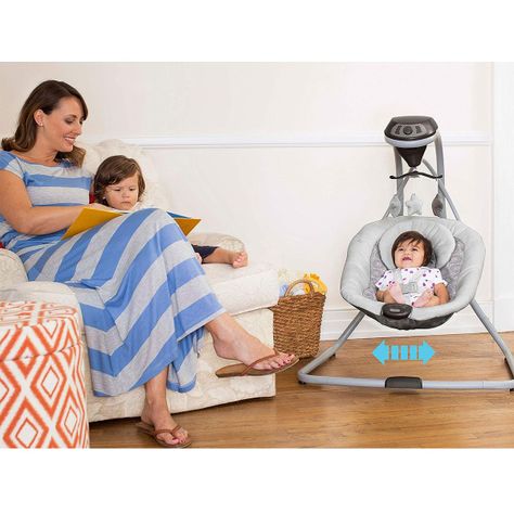 Silla Nido Simple Sway Swing Stratus Graco-3