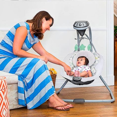Silla Nido Simple Sway Swing Stratus Graco-4