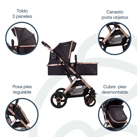 Coche Cuna Travel System Vox Gold Bebesit-3
