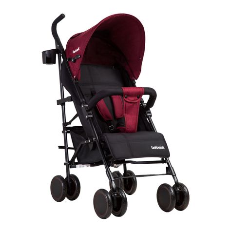 Coche Paragua Khronos Rojo Bebesit-0