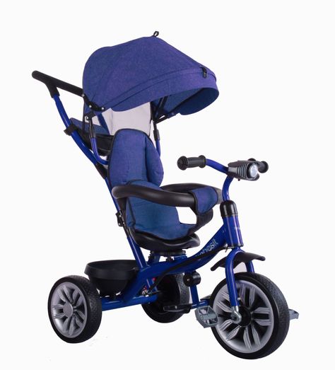 Triciclo Infantil 360 1326 Azul Bebesit-0
