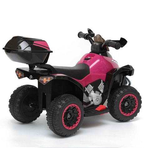 Cuadrimoto a Batería Quad Lx Rosa Bebesit-4