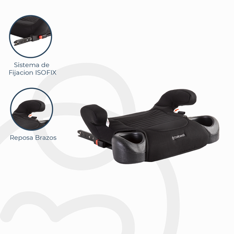 Alzador Isofix Negro Bebesit-3