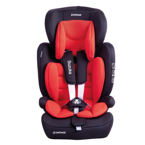 Silla de Auto Butaca Suzuka Rojo Bebesit-1