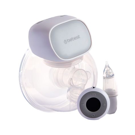 Extractor Leche Control Remoto + Aspirador Nasal + 10 Bolsas-0