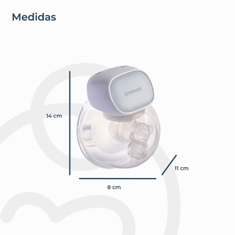 Extractor Leche Control Remoto + Aspirador Nasal + 10 Bolsas-8