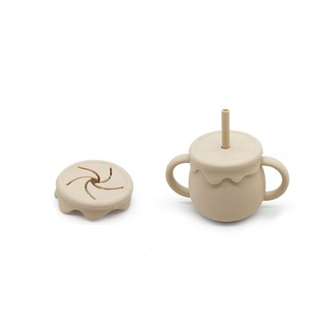 Set Alimentación Summer Silicona Beige-1
