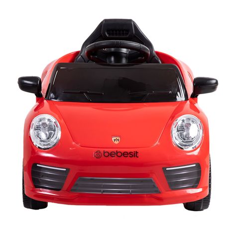 Auto Deportivo Eléctrico Race Rojo Bebesit-2