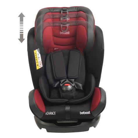 Silla de Auto Bebesit Advanced Roja-3
