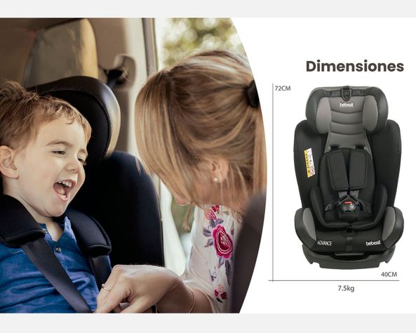 Silla de Auto Bebesit Advanced Roja-7