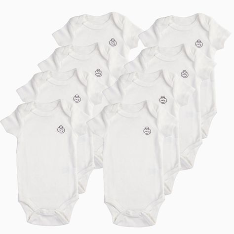 Pack de 8 Bodys Manga Corta 9-12M-0