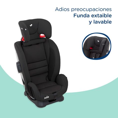 Silla de Auto Convertible Fortifi Coal Joie-7