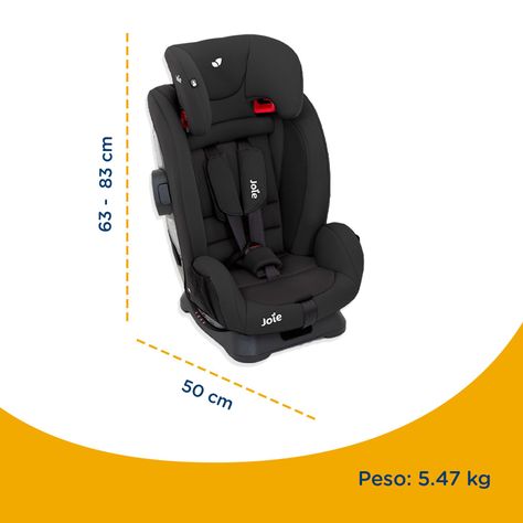 Silla de Auto Convertible Fortifi Coal Joie-8