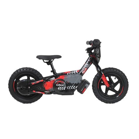 Bicicleta Moto Eléctrica E-Bike BeRide Aro 12 Roja-1
