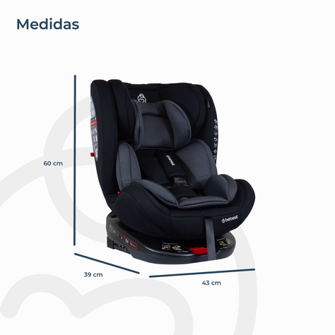 Silla de Auto Convertible OneFix Grey-8