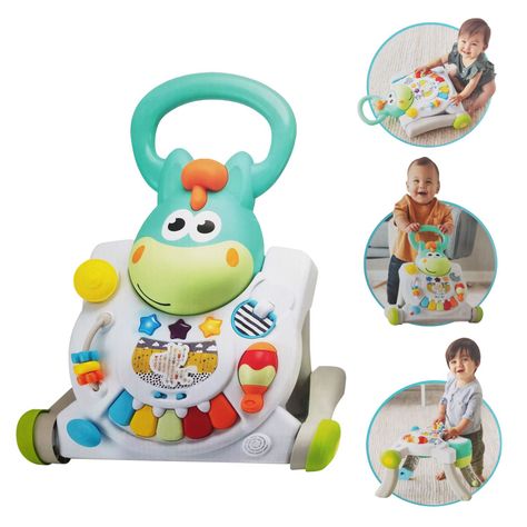 Correpasillos Bebe 3 en 1 Walker Table Interactivo Infantino-1