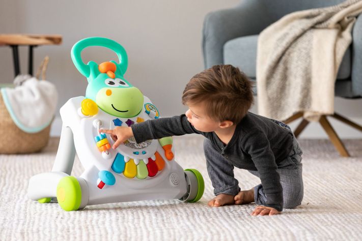 Correpasillos Bebe 3 en 1 Walker Table Interactivo Infantino-7