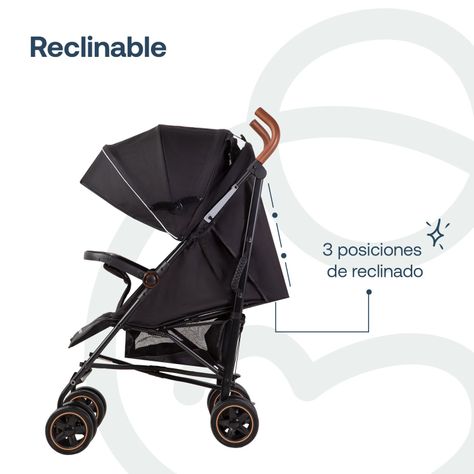 Coche Paragua Magic Ride Negro Bebesit-4