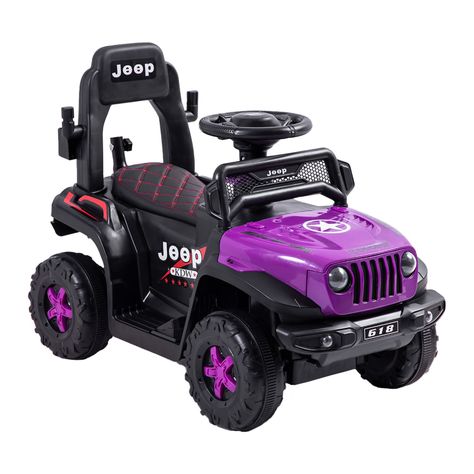 Auto Correpasillo Eléctrico Cruiser Morado Bebesit-1