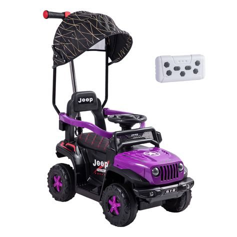 Auto Correpasillo Eléctrico Cruiser Morado Bebesit-6
