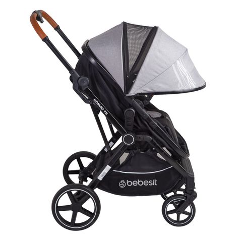 Coche Travel System Nomad Gris Bebesit-4