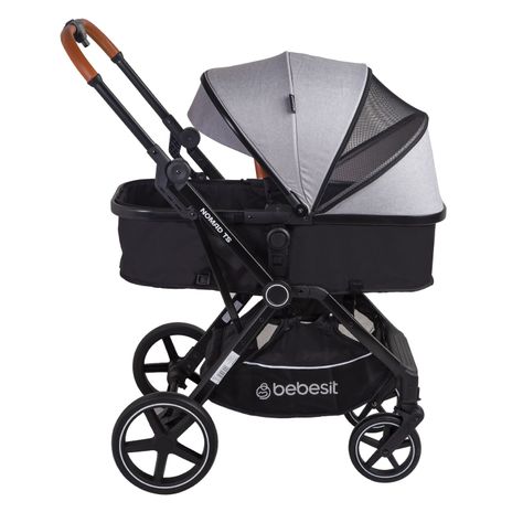 Coche Travel System Nomad Gris Bebesit-5