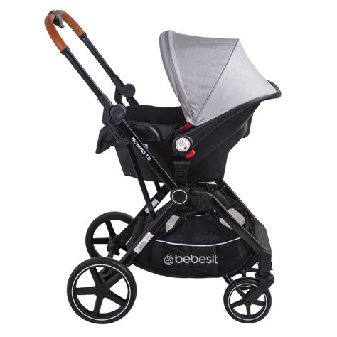 Coche Travel System Nomad Gris Bebesit-6