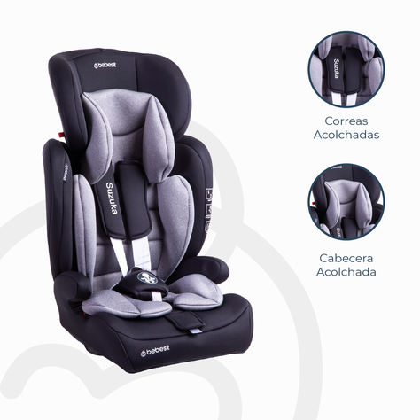 Silla de Auto Bebesit Butaca Suzuka - Gris-3