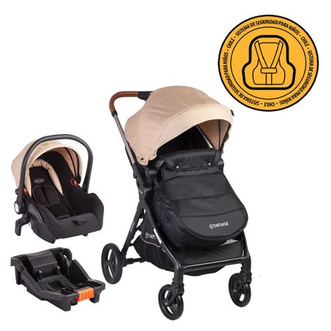 Coche Travel System Mars LX Beige Bebesit-1