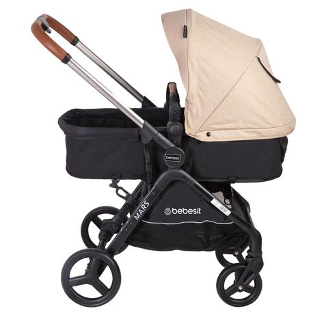 Coche Travel System Mars LX Beige Bebesit-9