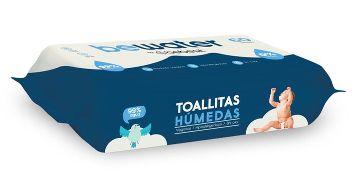 Wipes Toallas Húmedas BeWater Bebesit - Caja 12x60 unidades-5