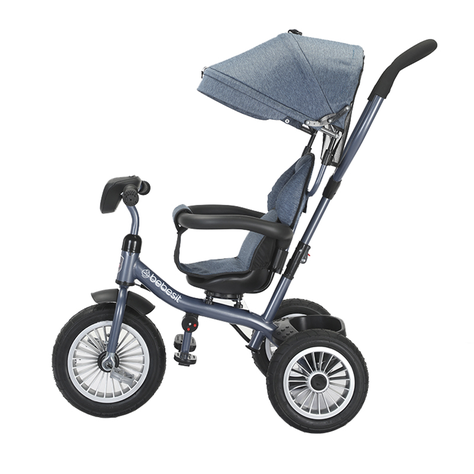 Triciclo Paseo Infantil 360 1326 LX Azul Bebesit-1