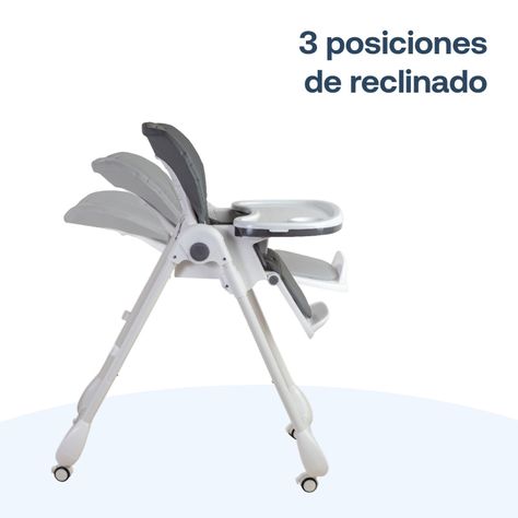 Silla de Comer EasyFeed Gris Bebesit-5