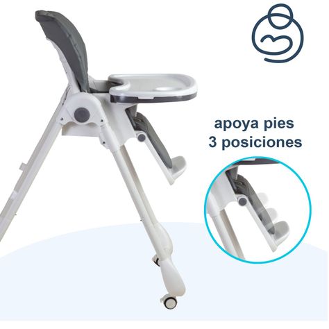 Silla de Comer EasyFeed Gris Bebesit-6
