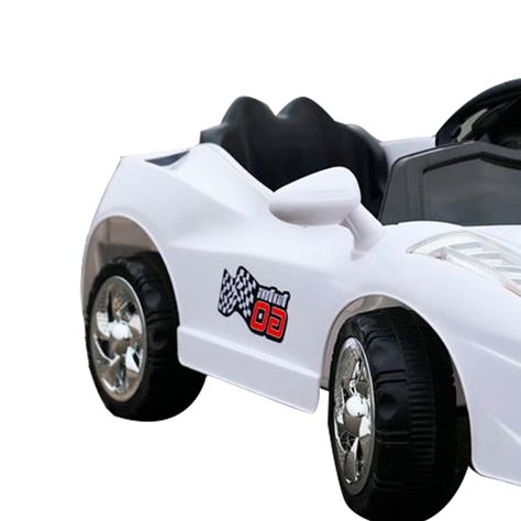 Auto a Batería Stingray Blanco Bebesit-3