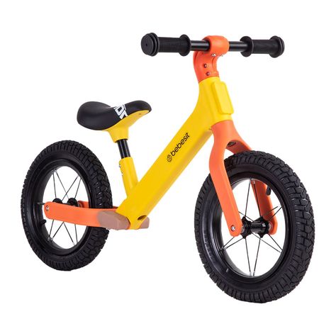 Bicicleta De Equilibrio Aprendizaje Neo Amarillo Bebesit-0